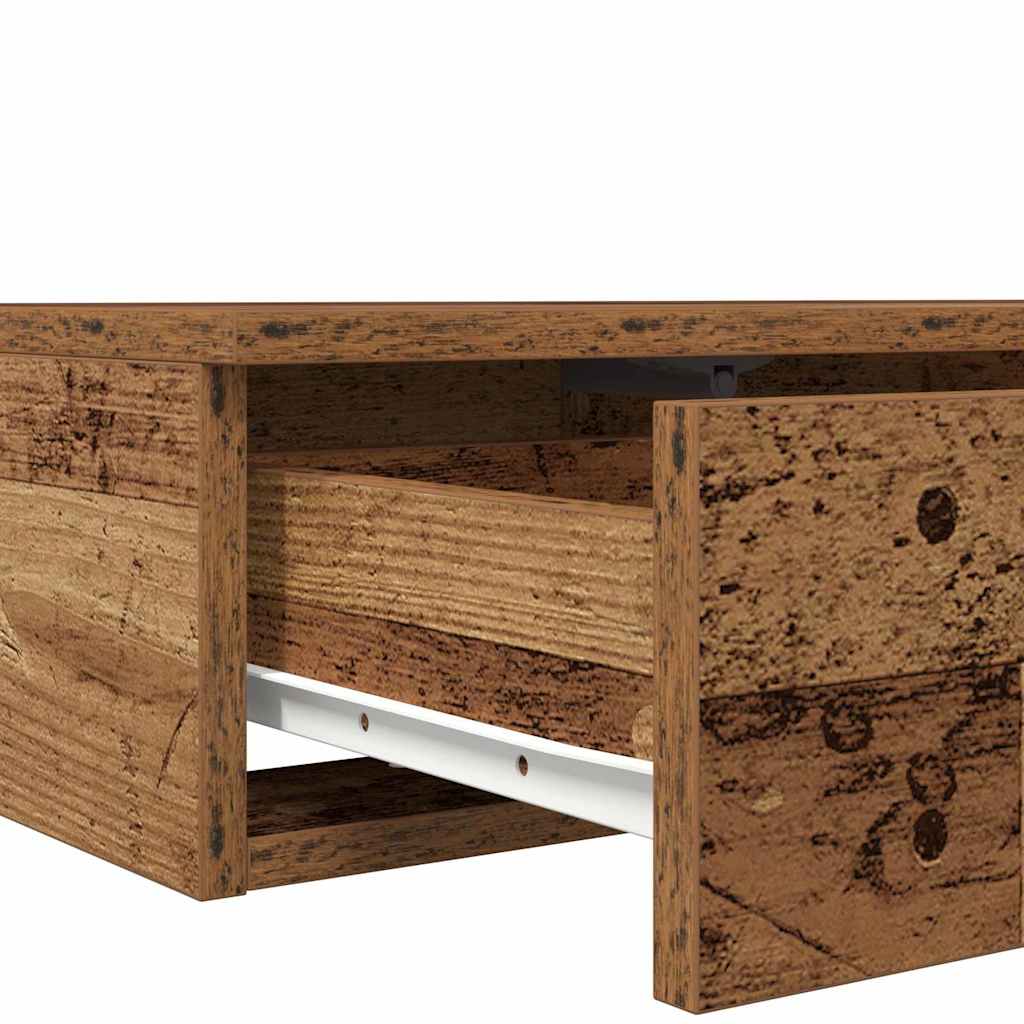 Bed Drawers Old wood 200 x 36.5 x 16.5 cm Engineered wood